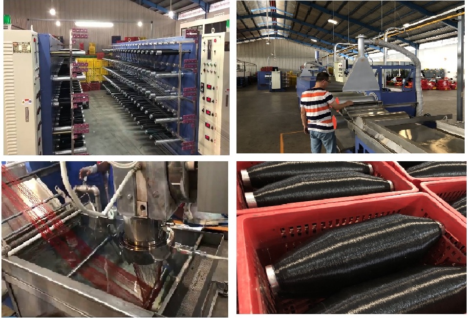 85mm單絲抽絲機生產線